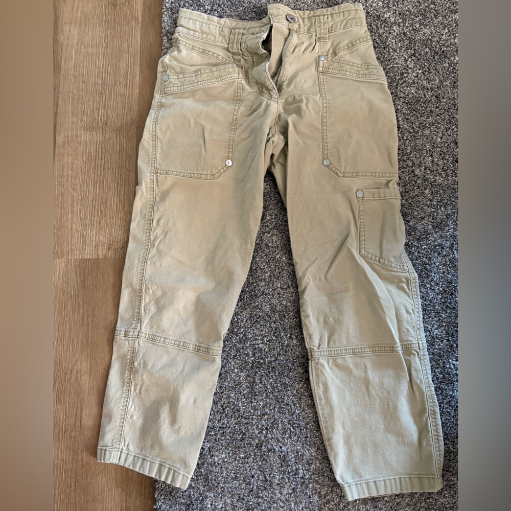 Anthropologie Women's Tan Cargo Pants